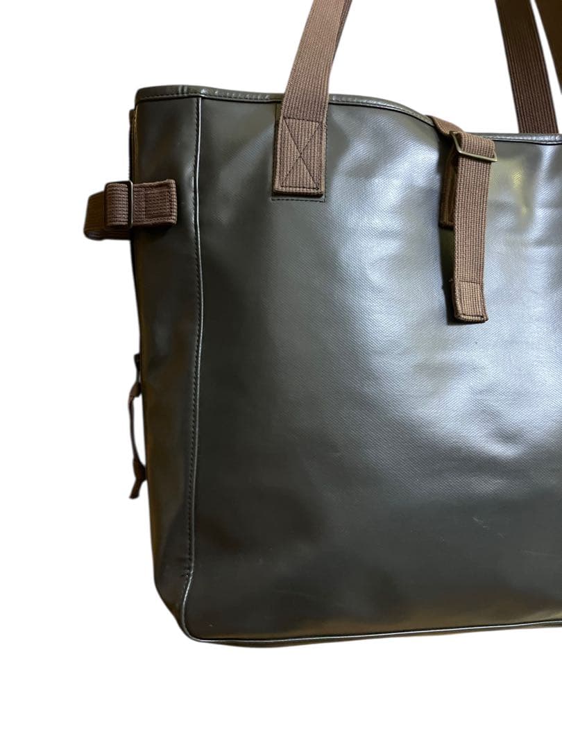 吉田カバン　ラゲッジレーベル　ライナー　赤バッテン　トートバッグ　底に小キズ