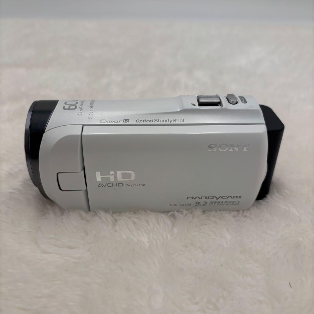 極美品　SONY ハンディカム HDR-CX420 デジタルビデオカメラ