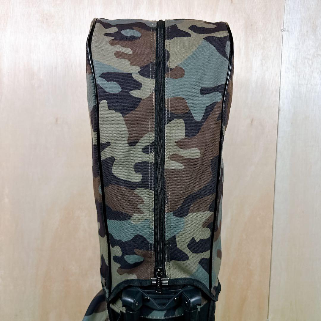 ラルフローレン RLX 迷彩柄 キャディバッグ スタンド式 ヘッドカバー付き