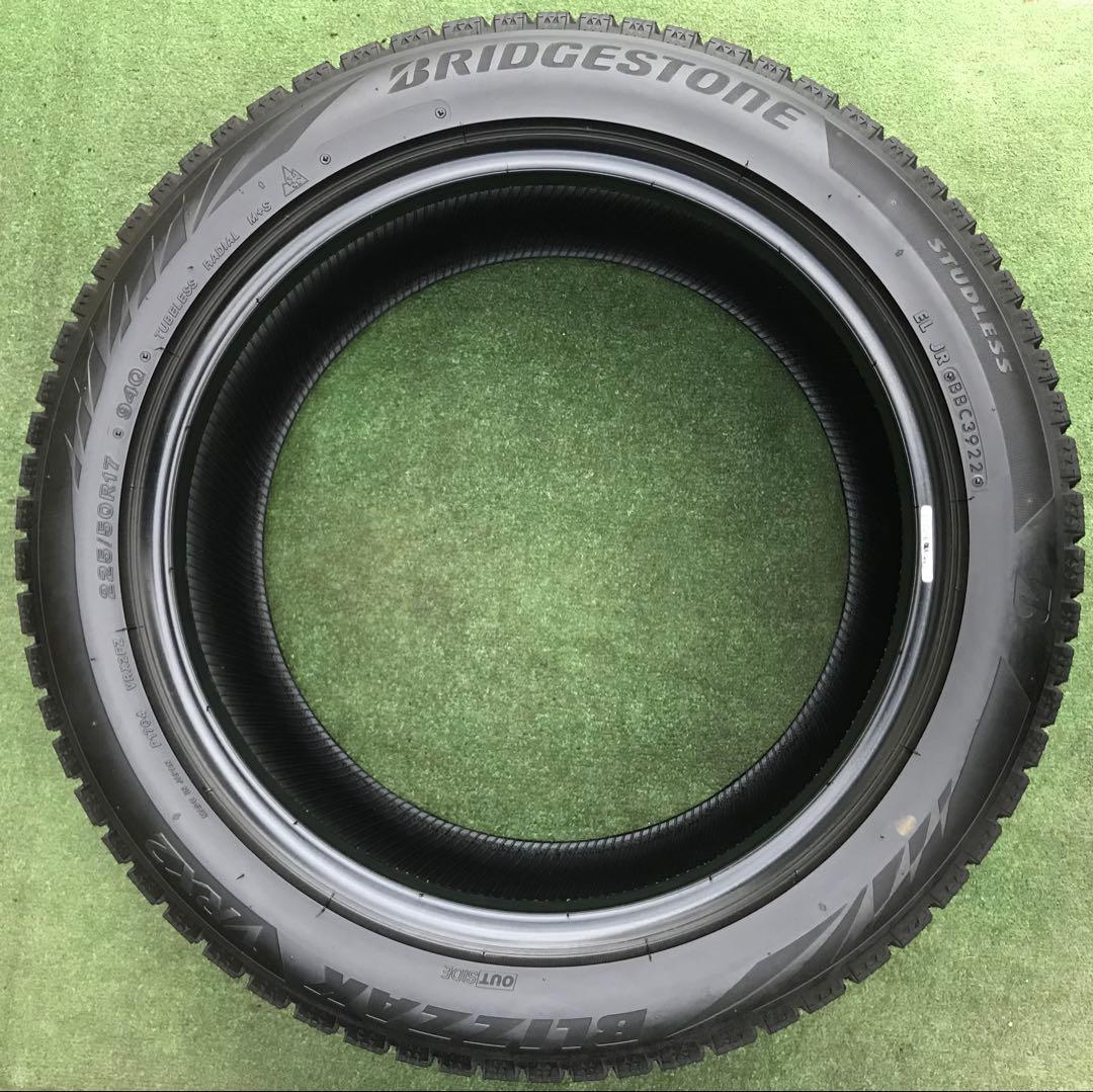 225/50 R17、 BRIDGESTONE BLIZZAK VRX2、22年