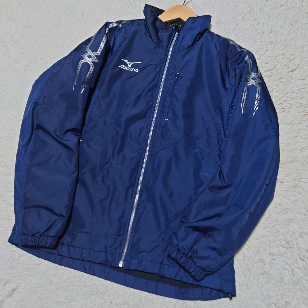 青ちゃん ミズノ MIZUNO 中綿セットアップ ブレスサーモ ネイビー