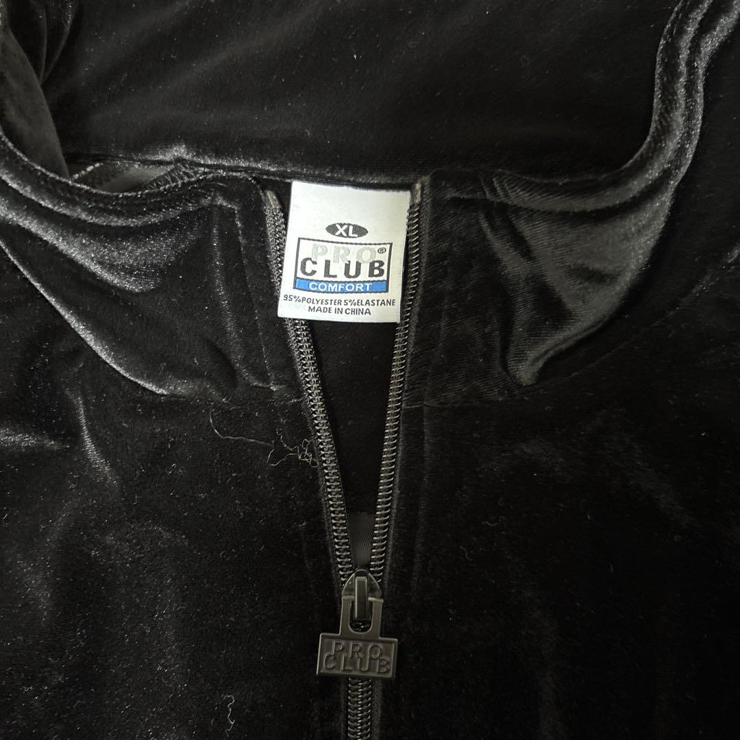 プロクラブ　ベロア　セットアップ　上のみ