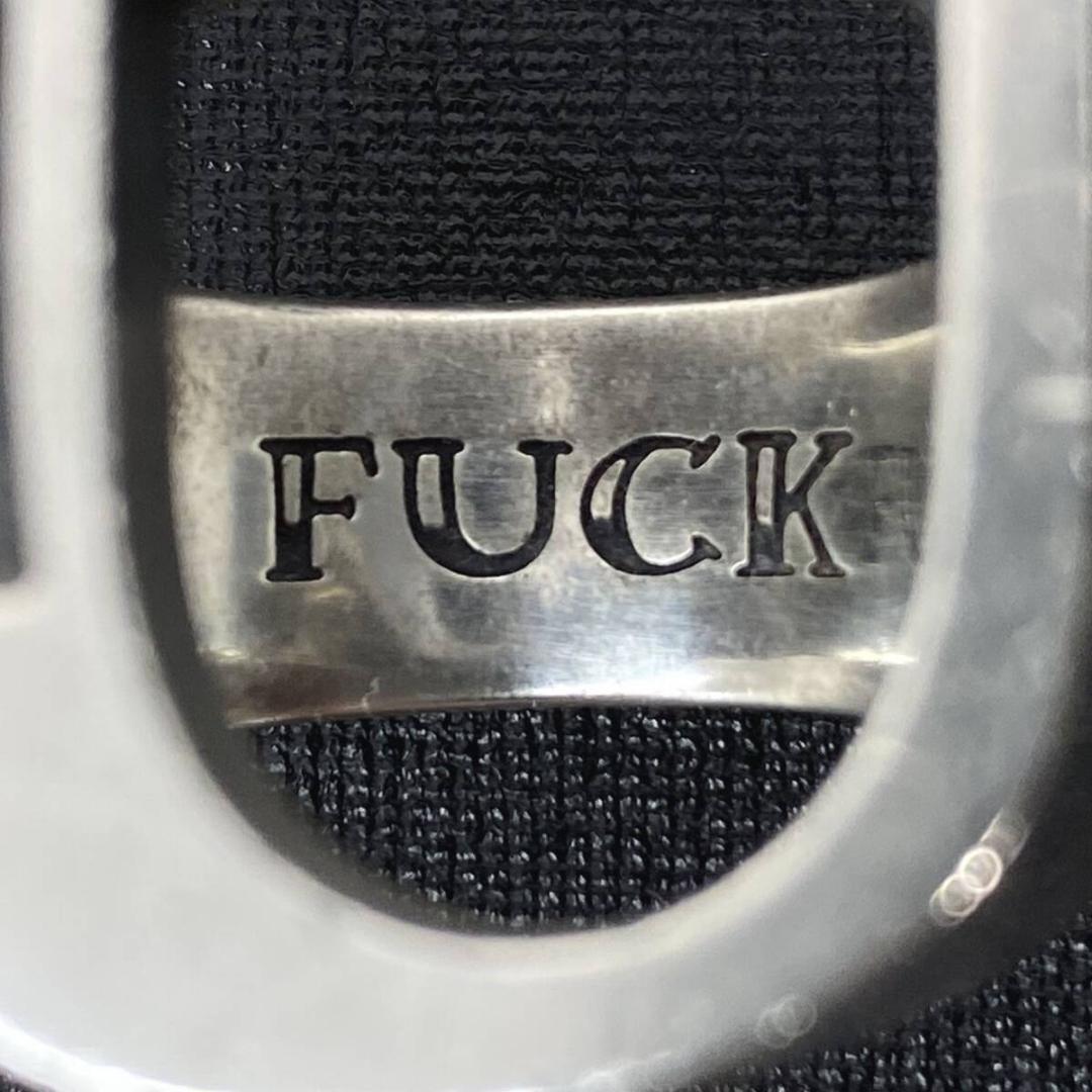 WEIRDO FUCK U RING シルバー925 ホースシューリング 21号
