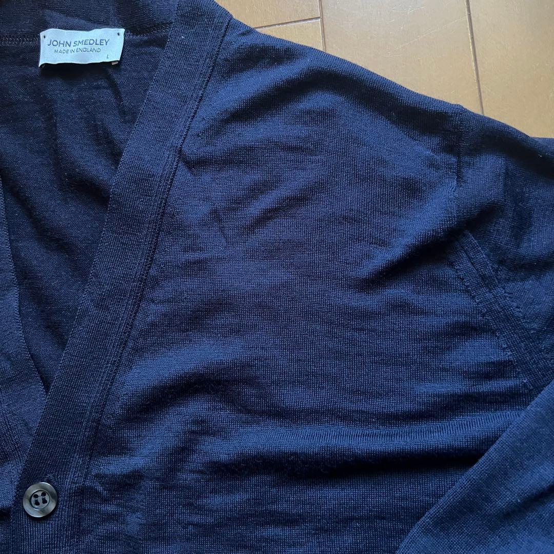 JOHN SMEDLEY ニットカーディガン