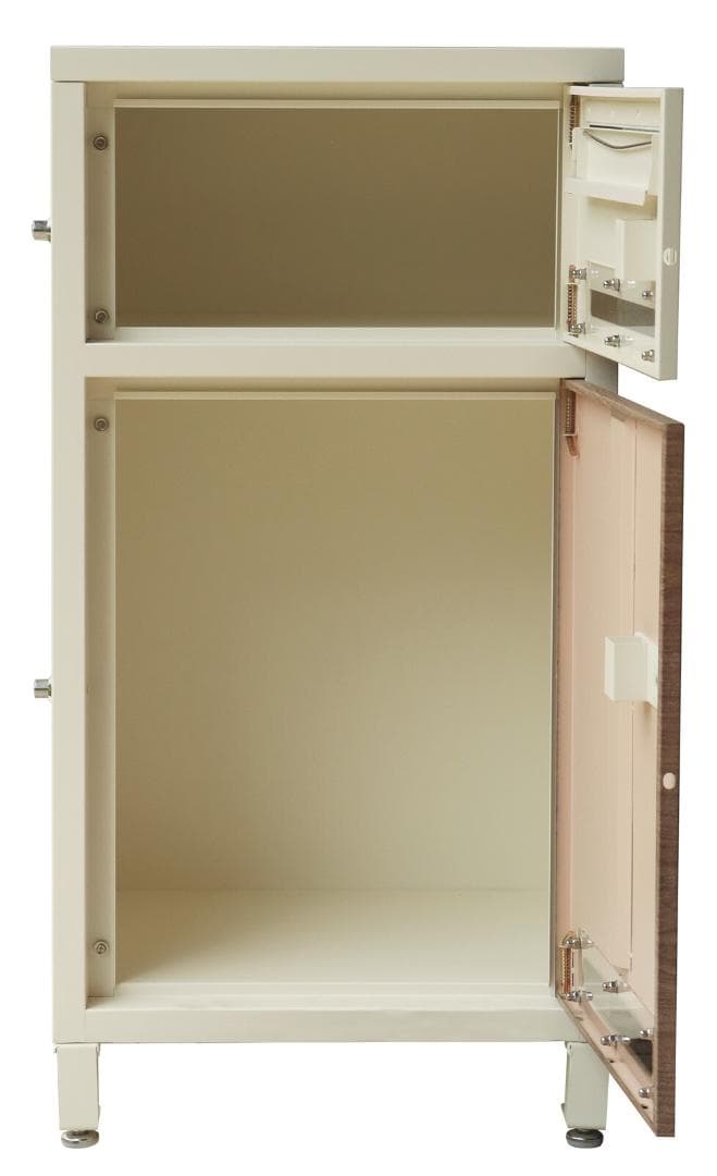 MJ PT LO　宅配ボックス　ベージュ　プッシュ式　プッシュ錠　郵便ポスト