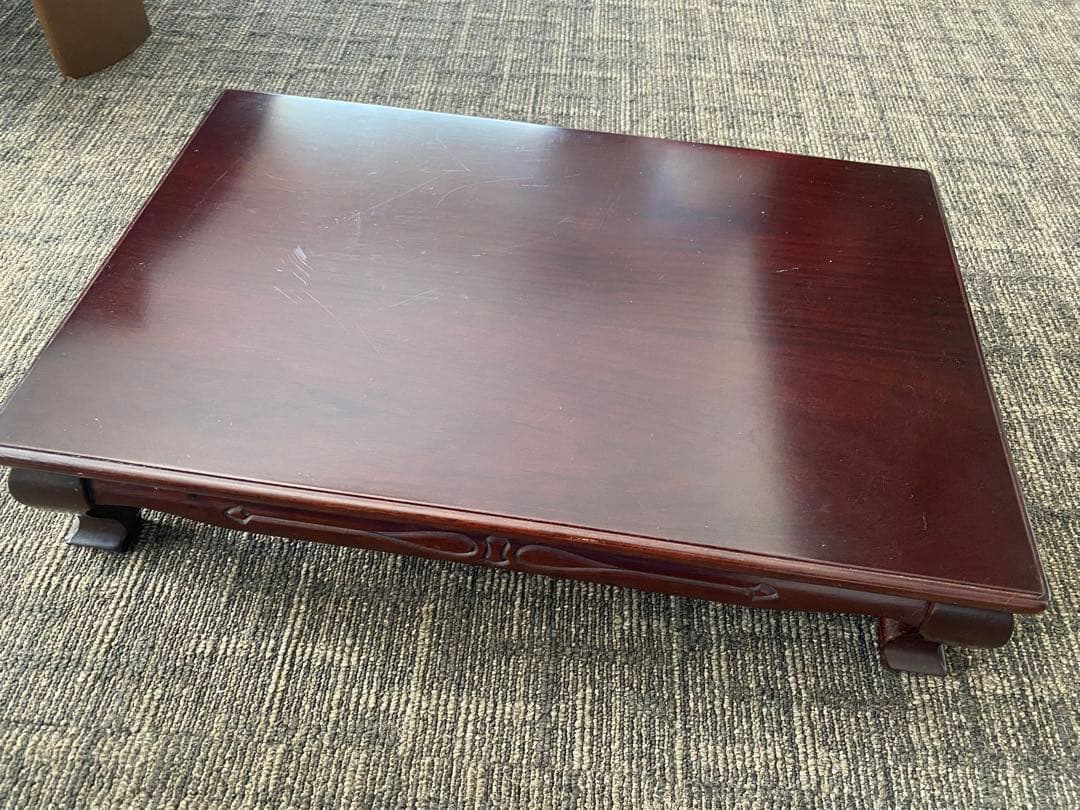 karimoku カリモク 木製座卓 家具 アンティーク オールドカリモク