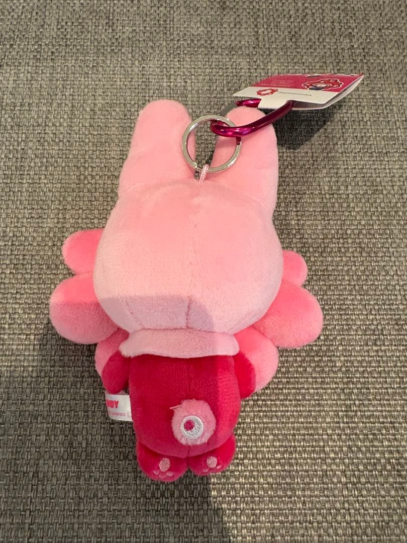 ミャクミャク×マイメロ　ぬいぐるみBC推しカラー　カラビナ付き