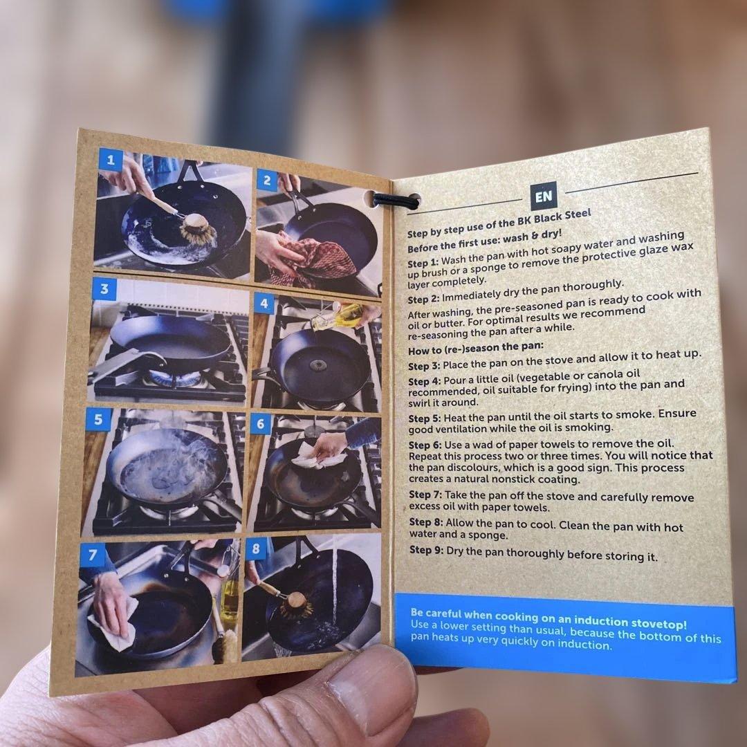 『ブラック・スチール』シリーズのフライパン（30cm）