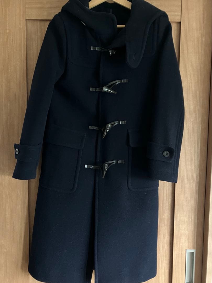 美品　TOMORROWLAND （MACPHEE ）ダッフルコート　ネイビー