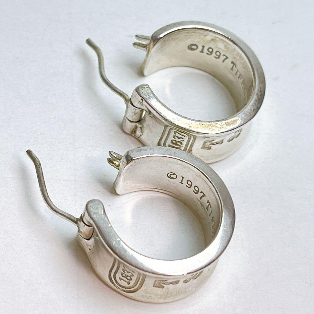 ティファニー　1837 ワイド　フープ　ピアス　925