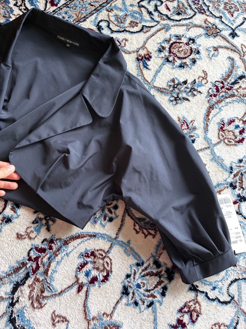 七分袖ボレロカーディガン FOXEYNEWYORK未使用タグ付き