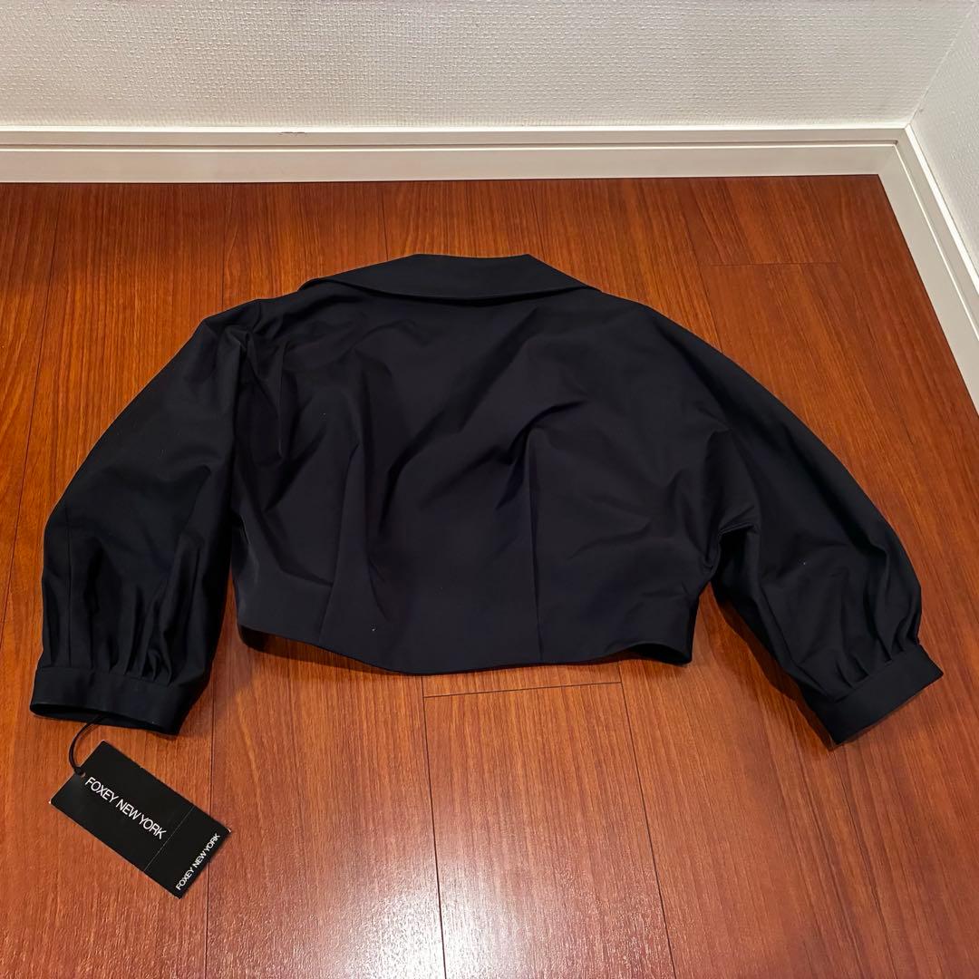 七分袖ボレロカーディガン FOXEYNEWYORK未使用タグ付き