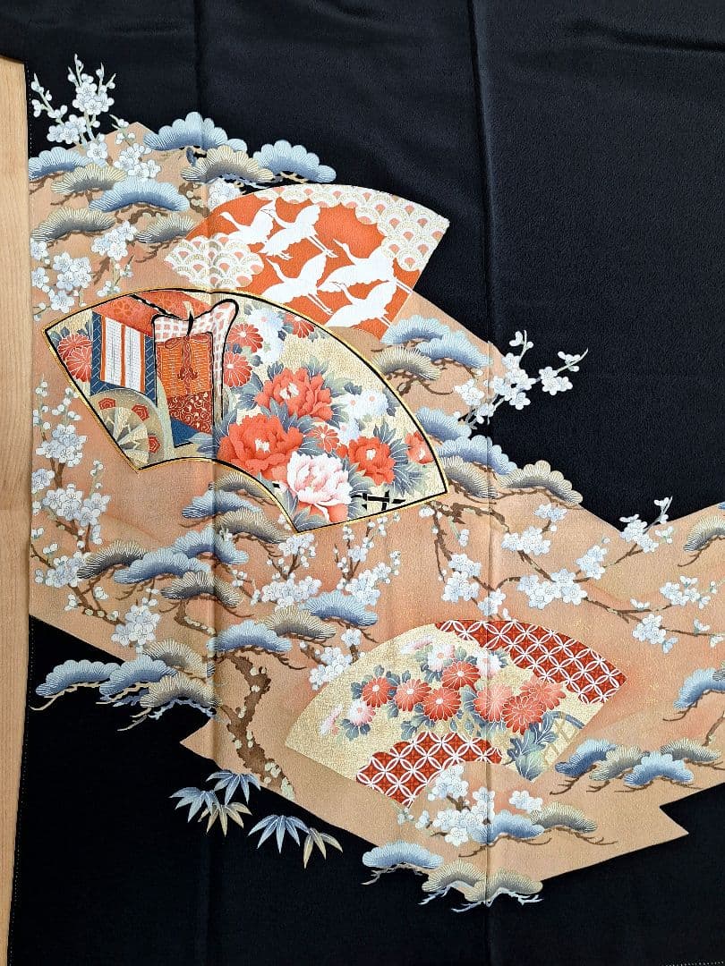 着物リメイクワンピース3650