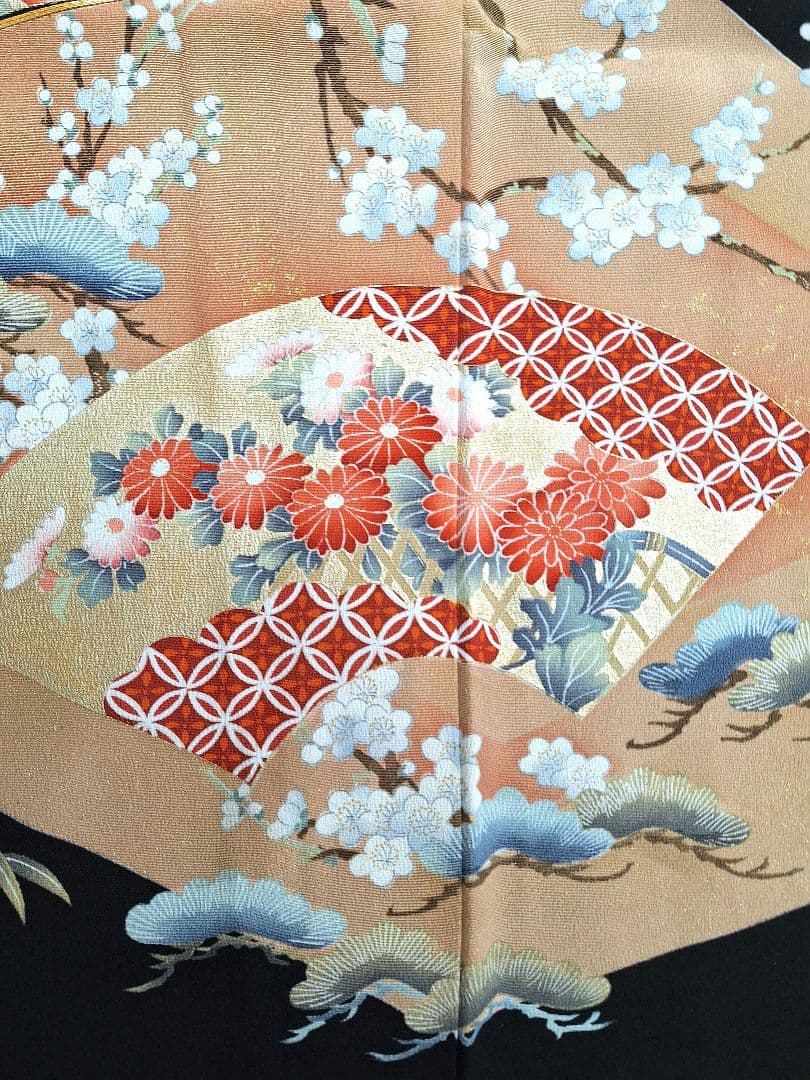 着物リメイクワンピース3650