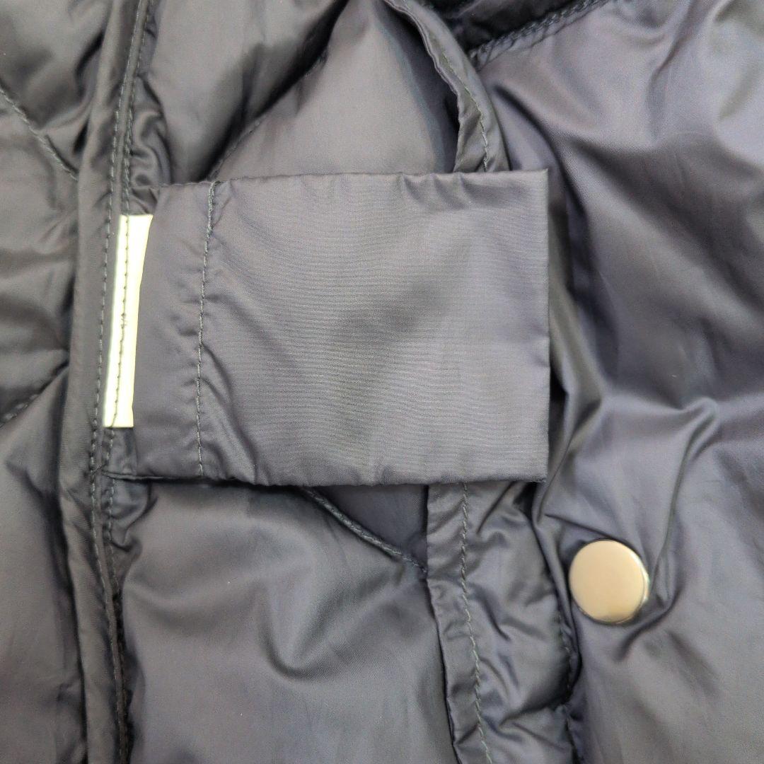 残り1点　マックスマーラ IT40 ネイビー　フード付きダウンベスト