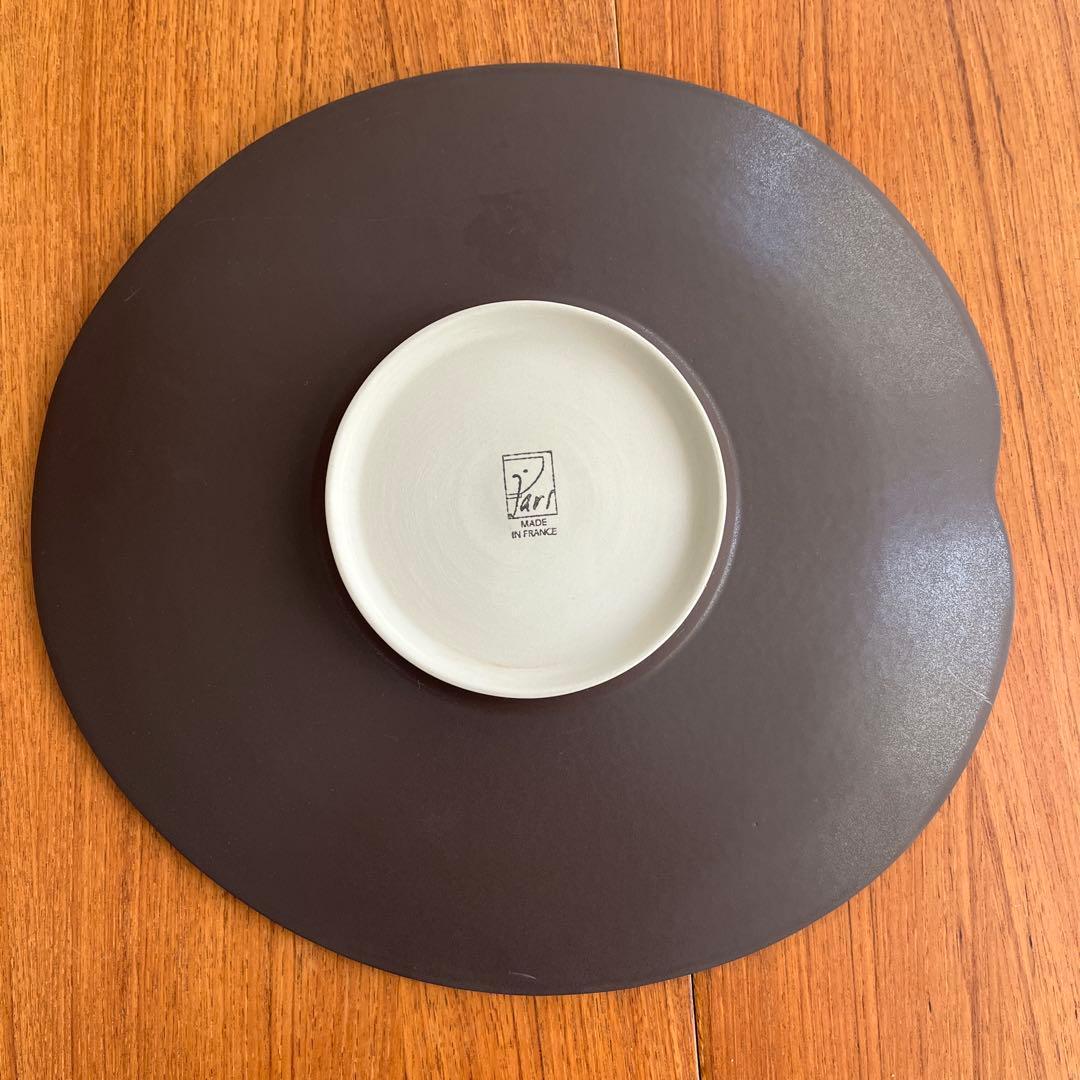 【大皿6枚】Jars Nenuphar プレゼンテーションプレートオレンジ