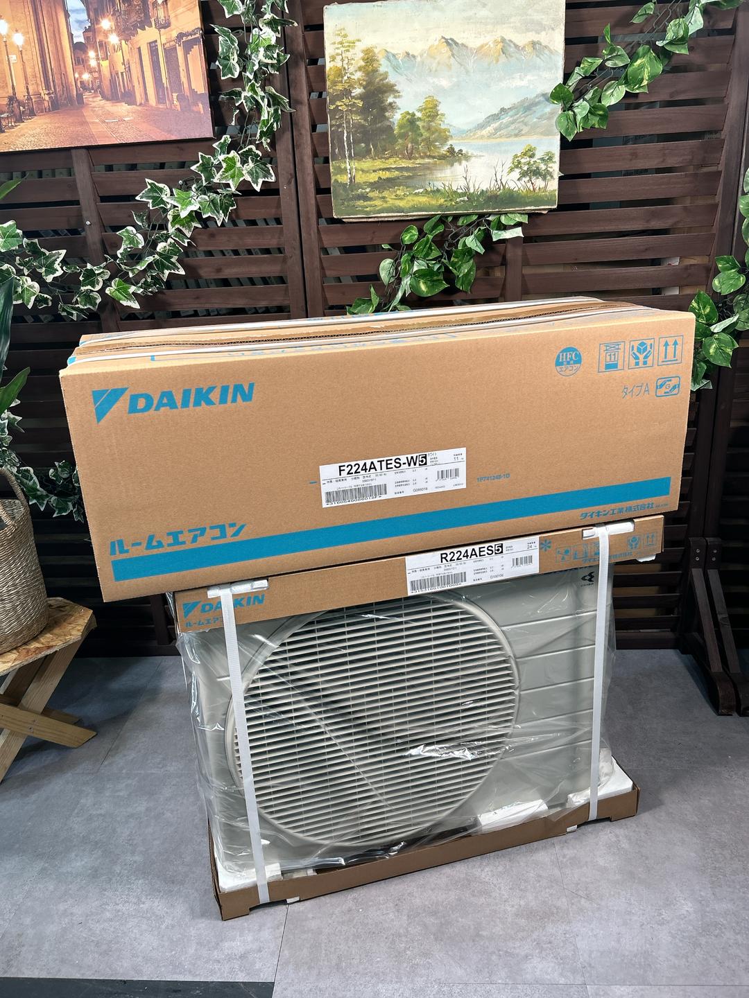 7 ダイキンエアコン 6～9畳用 2024年 新品 3個セット