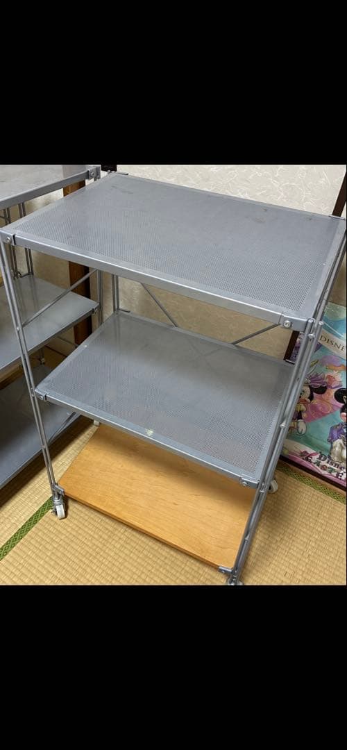 【東京23区配送無料】無印良品スチールユニットシェルフ ジャンク 4台まとめて