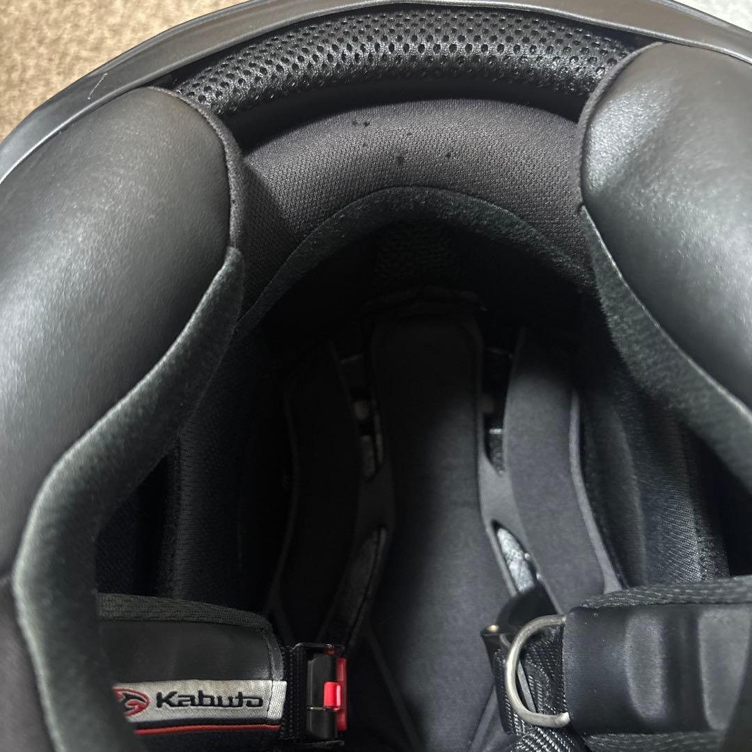 Kabuto カムイ3 ホワイト フルフェイスヘルメット 「サイズL」