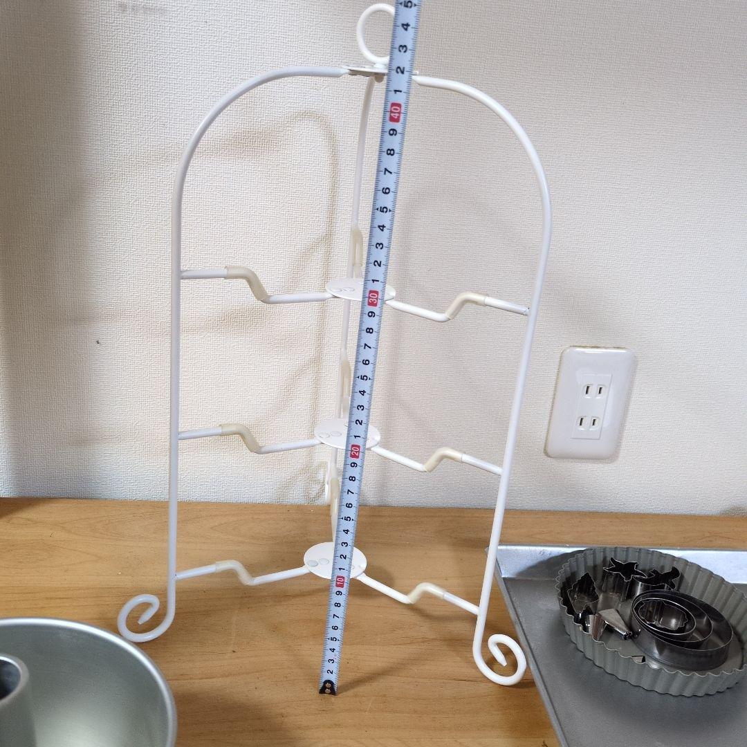 製菓用具セット（ケーキ保存ケース・回転台　他）