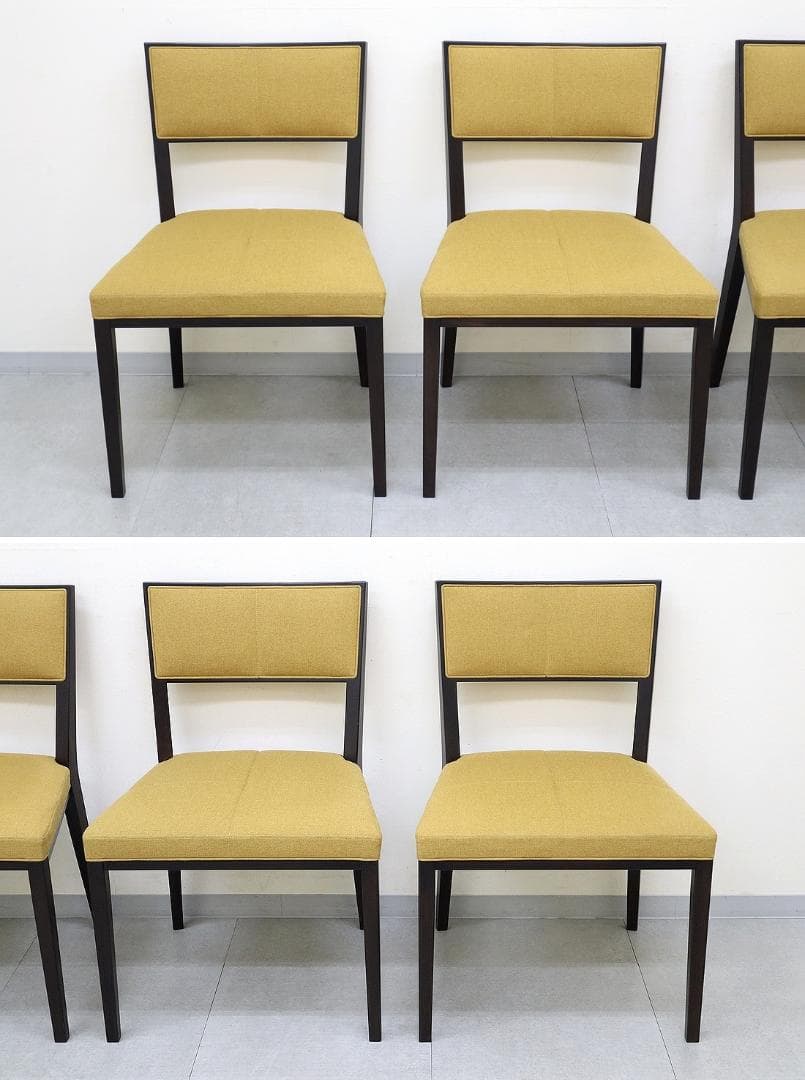 B④4脚セット 美品 TIME&STYLE ダイニングチェア 椅子 旭川家具