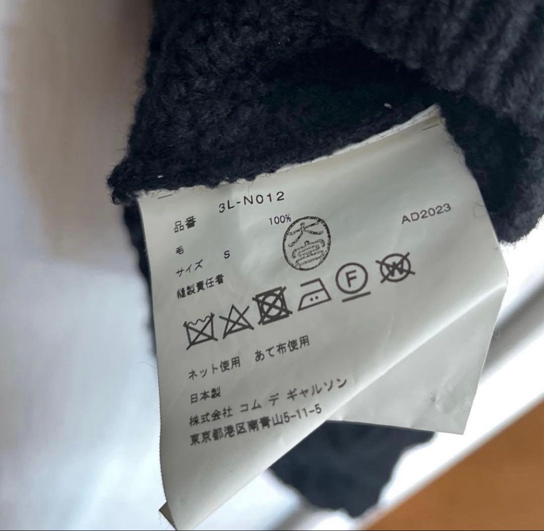 ショートケーブルニット タートルネックnoir kei ninomiya