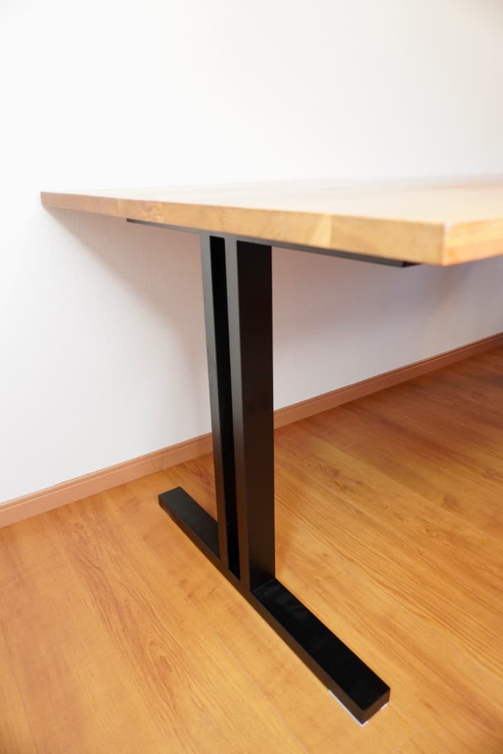 クラッシュゲート ダイニングテーブル W200cm