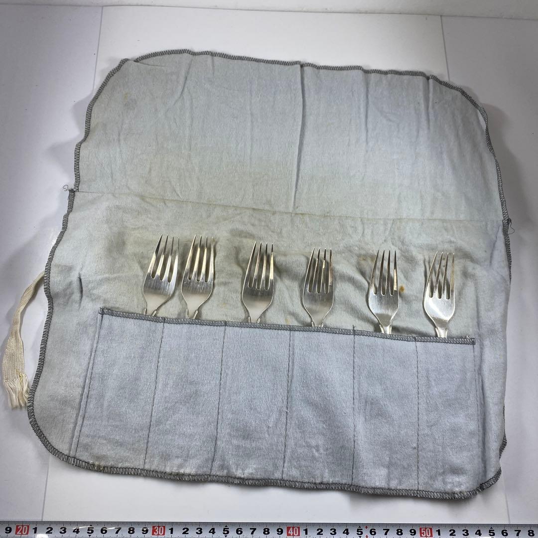 ジョージジェンセン　ローズリリー　ディナーフォーク　6本　袋付309g