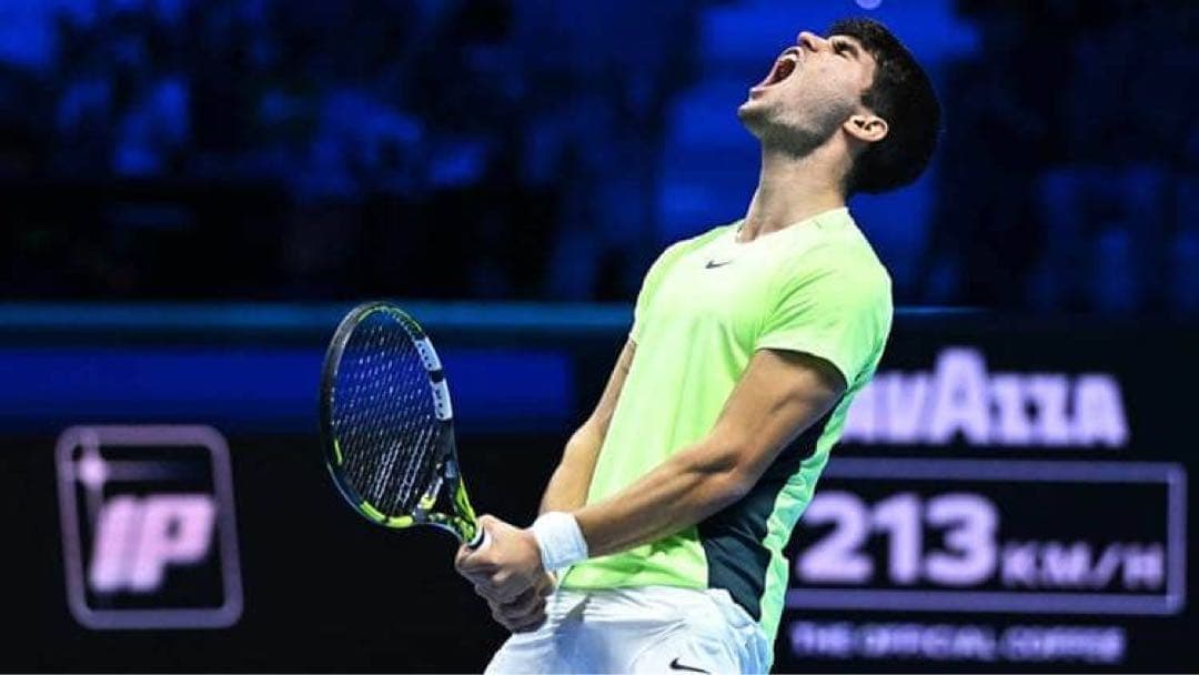【1/11停止】国内未発売 2023 ATP Finals アルカラス ウェア