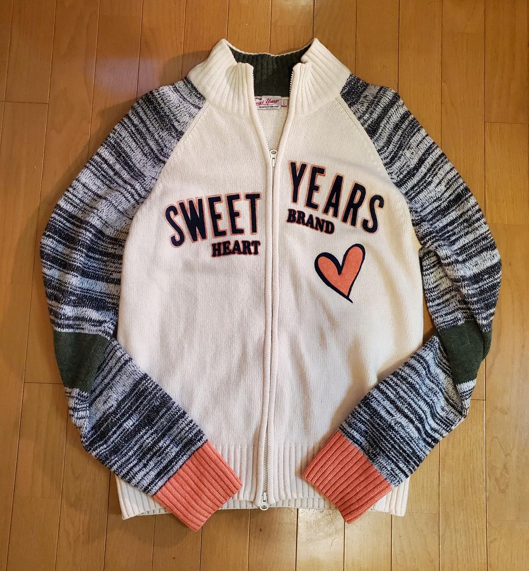 ジップニット、カーディガン/スイートイヤーズ