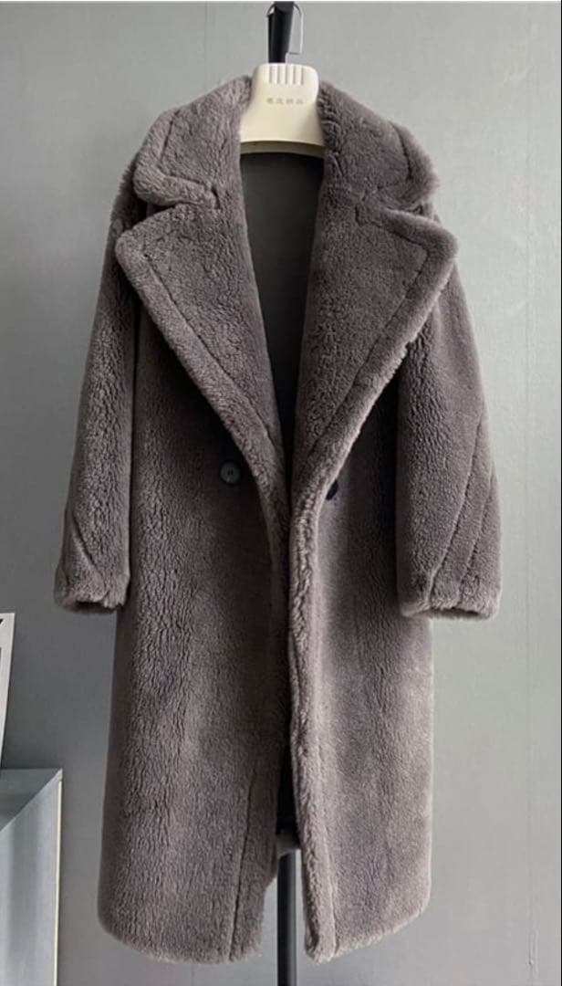 Mbeautéテディーベアロングコート 新品同様✧︎*。