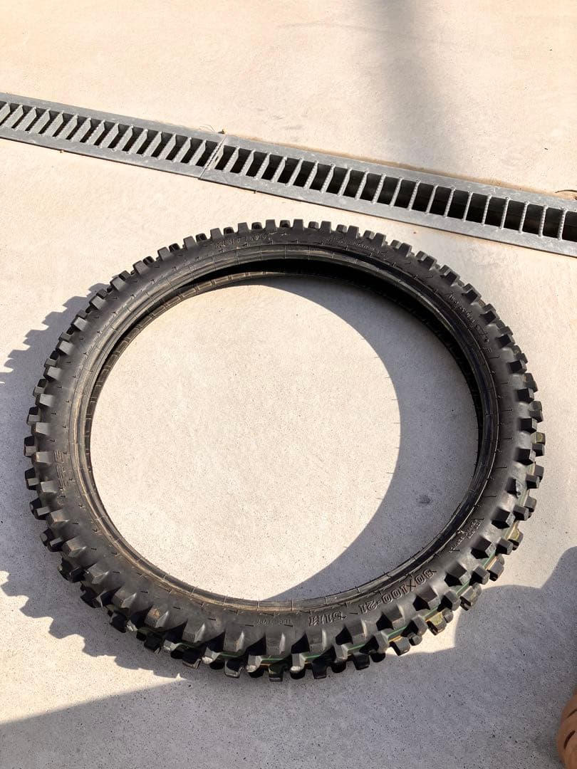 IRC M5B EVO 80/100-21 フロントタイヤ2本セット