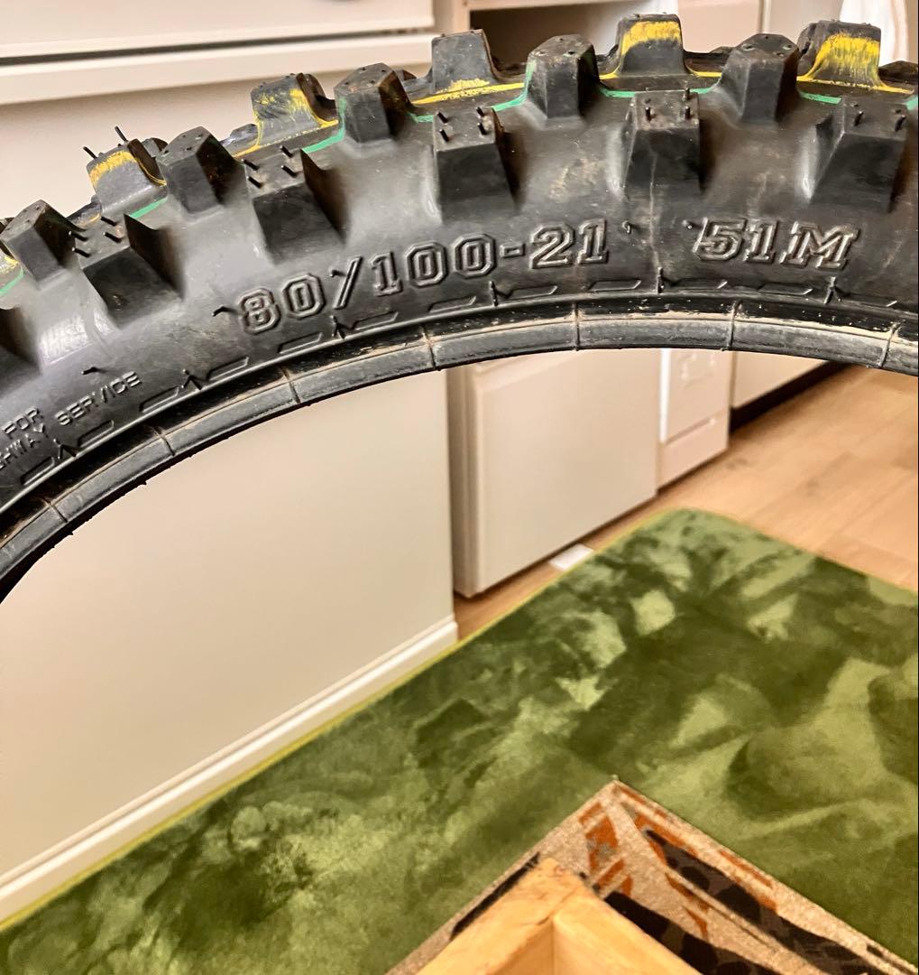 IRC M5B EVO 80/100-21 フロントタイヤ2本セット