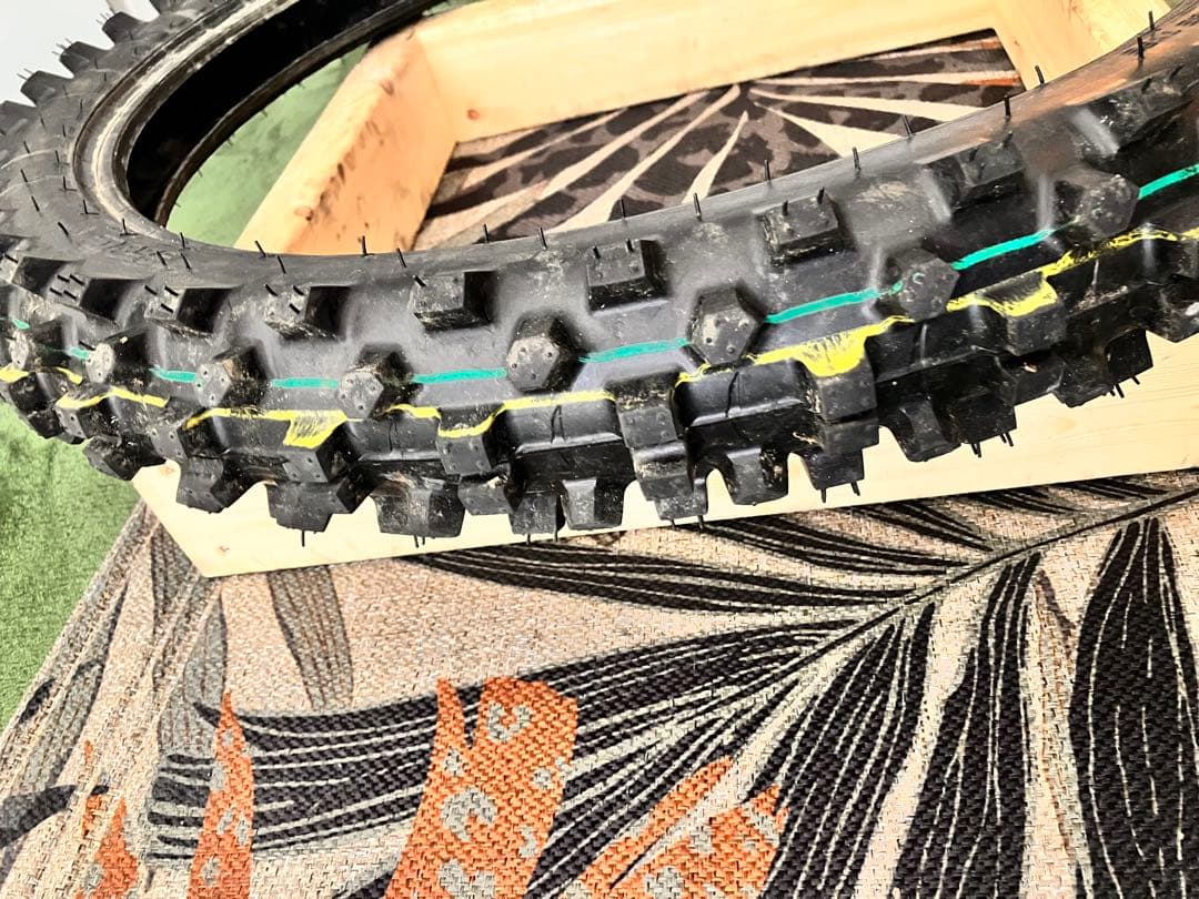 IRC M5B EVO 80/100-21 フロントタイヤ2本セット