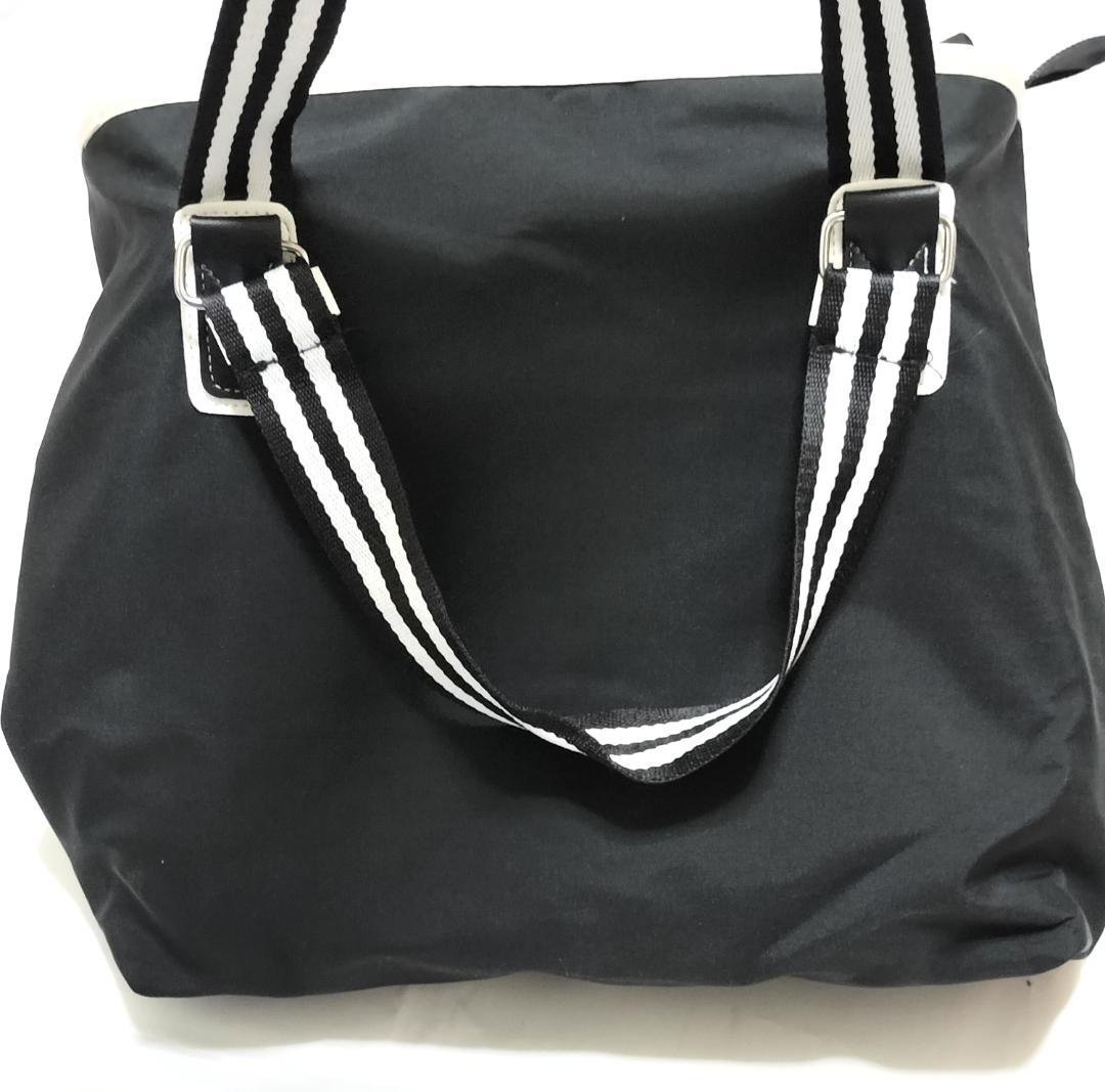 (ノベルティ）CHANEL トートバッグ ブラック ナイロン