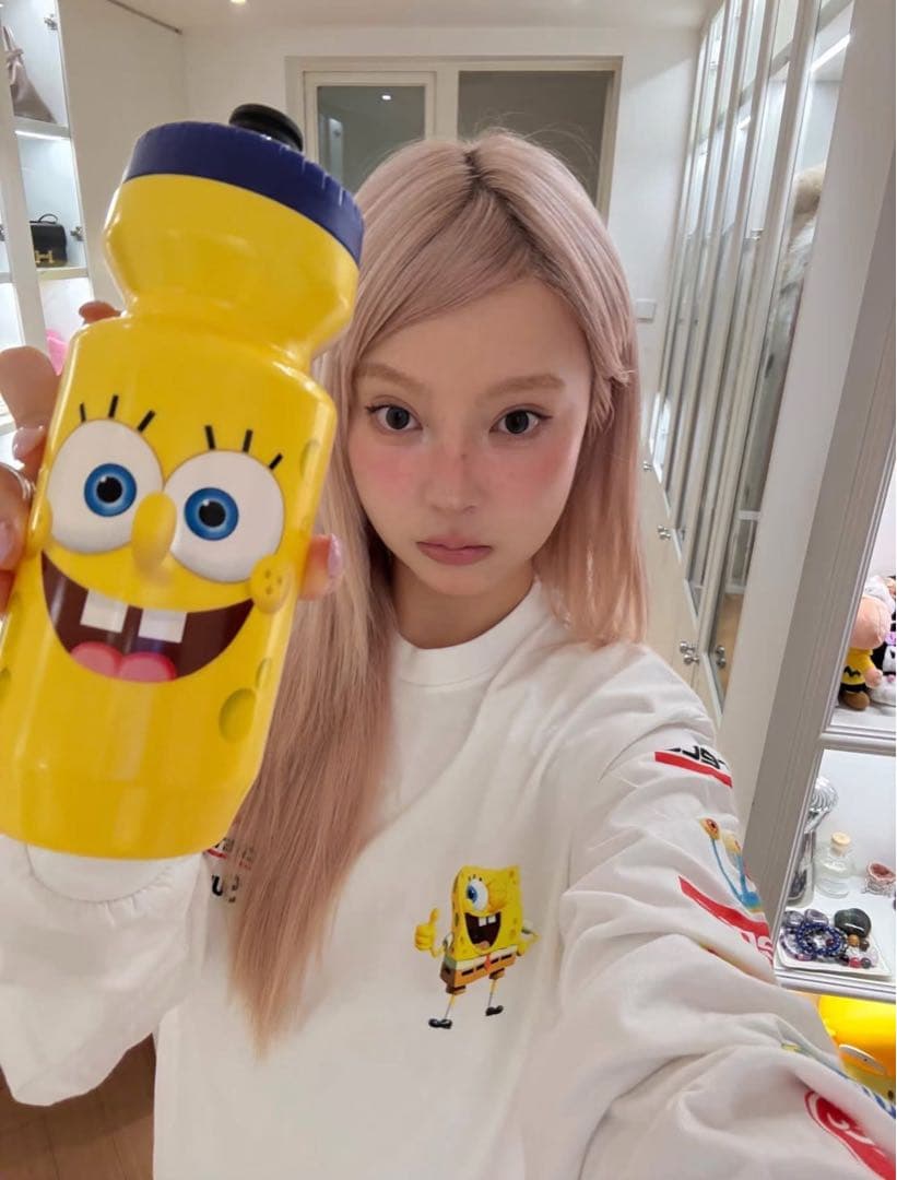 弁当箱・水筒 Supreme x SpongeBob Sports Bottle Yellow