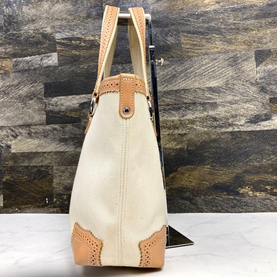 バーバリー ブルーレーベル トートバッグ ホースロゴ キャンバス