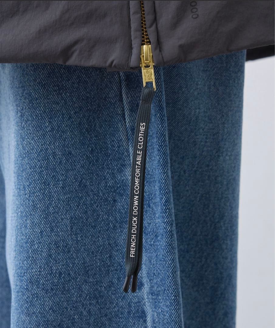 【PUAL CE CIN】フレンチダックダウンサイドジップジャケット