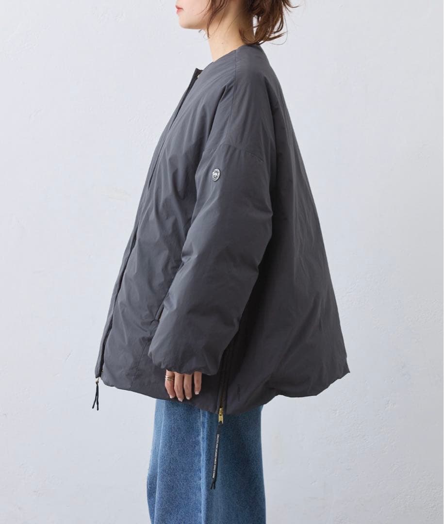 【PUAL CE CIN】フレンチダックダウンサイドジップジャケット