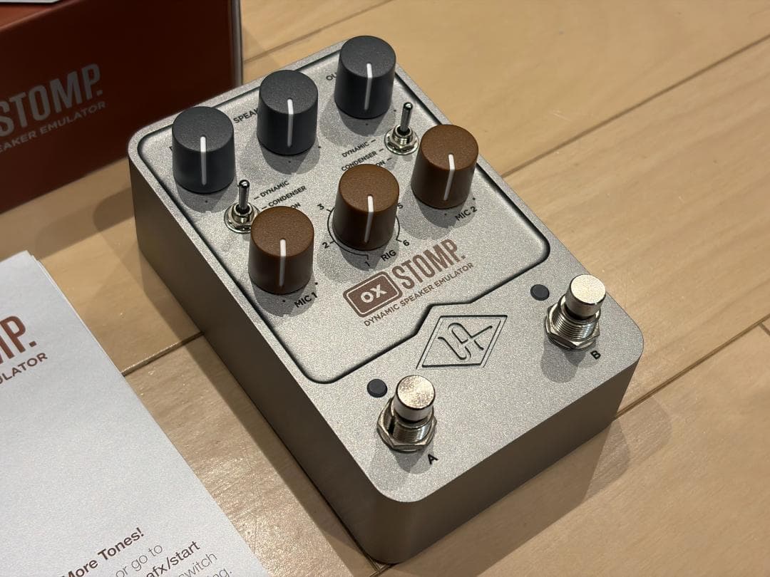 ギター UAFX OX Stomp