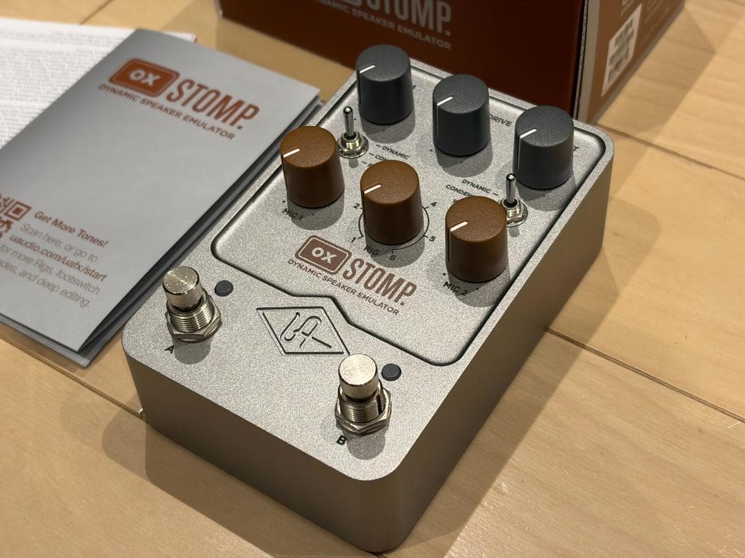 ギター UAFX OX Stomp