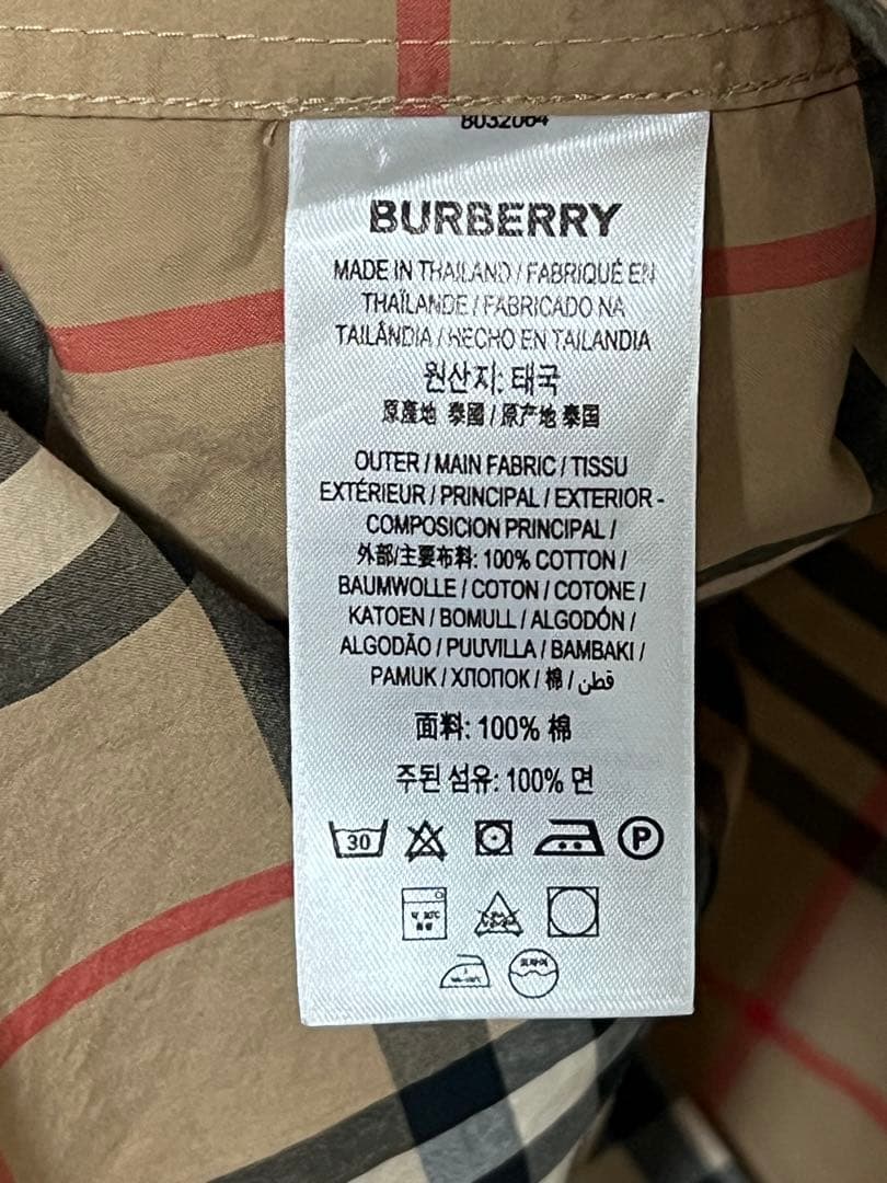 BURBERRY バーバリー チェックシャツ Yシャツ