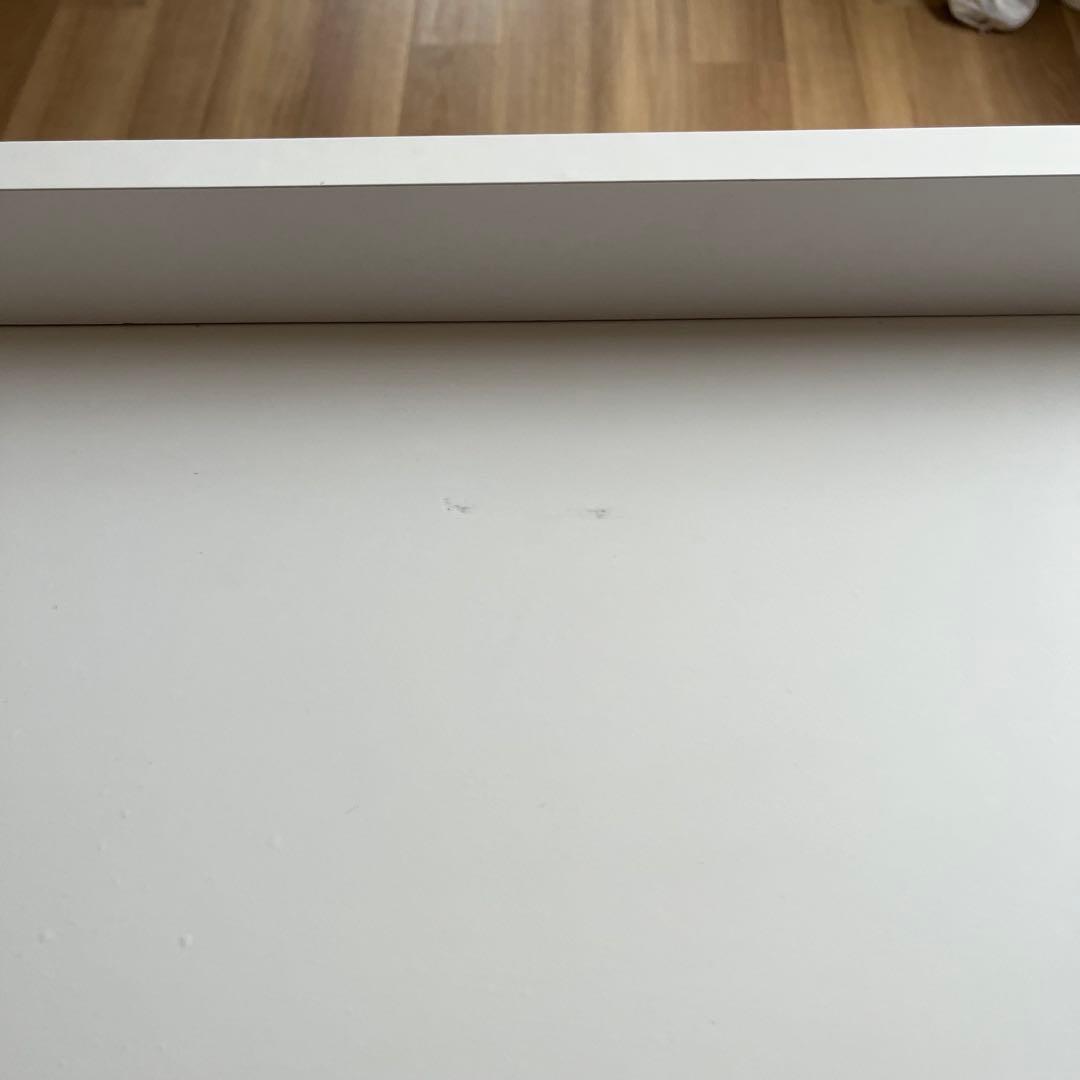 LOWYA 食器棚 キッチン収納 ホワイト木製キャビネット 5引き出し