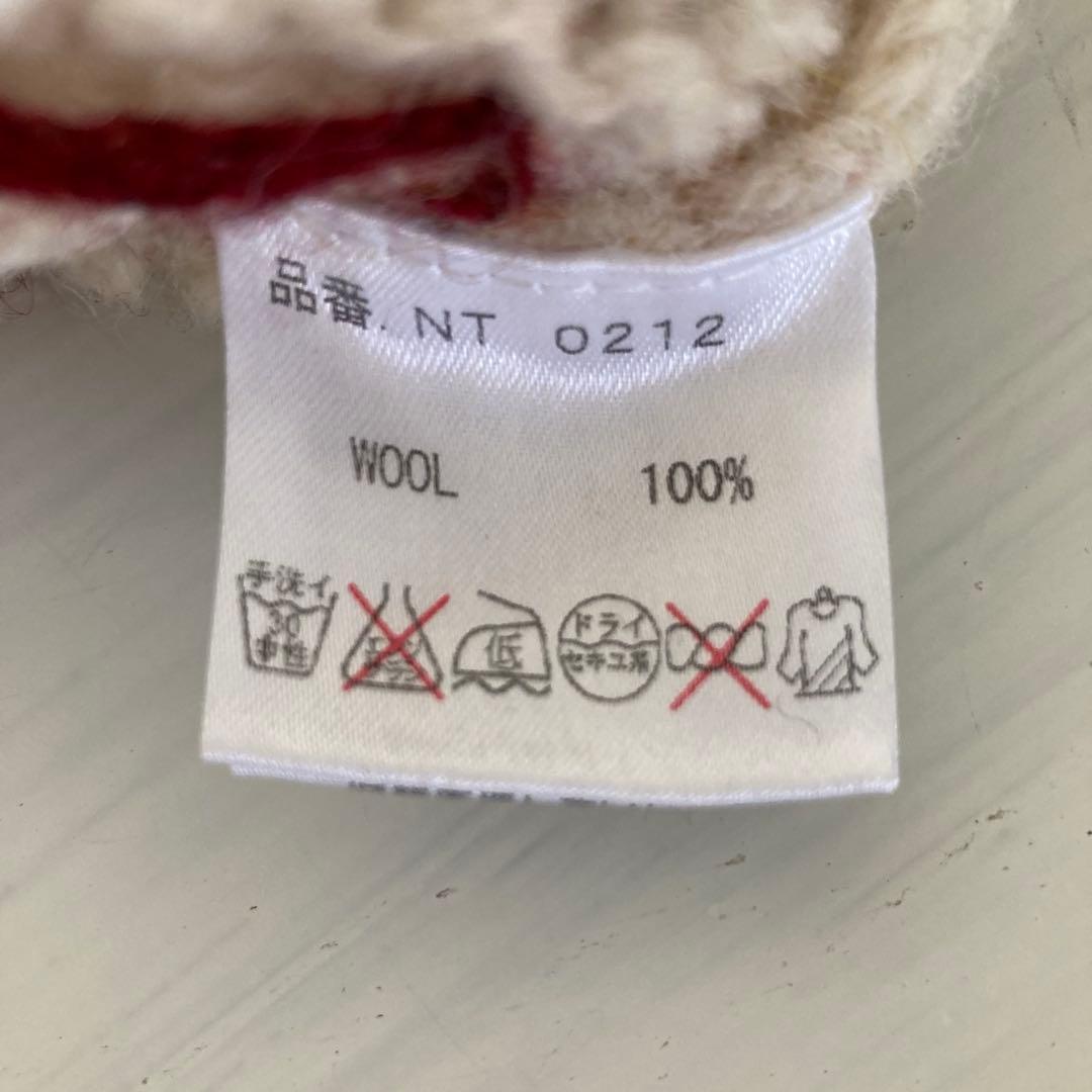 希少　KIN マチュピチュ　オオシマレイ　雪柄ニット　シェットランドウール