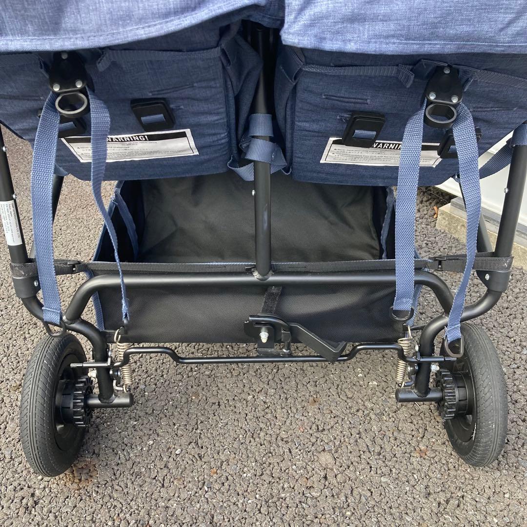 エアバギー　ココダブル　EX フロムバース　アースブルー　予備タイヤチューブ付き