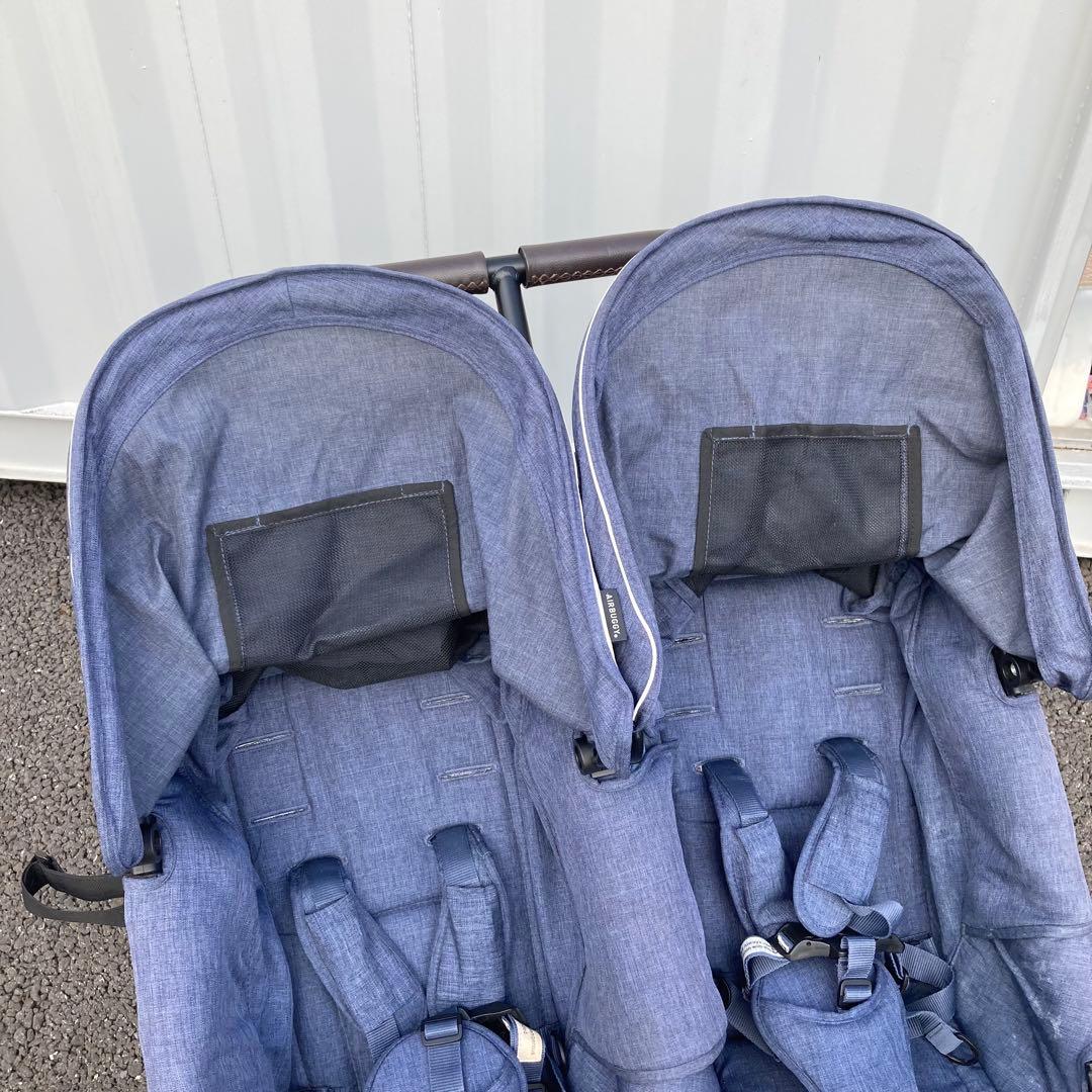 エアバギー　ココダブル　EX フロムバース　アースブルー　予備タイヤチューブ付き