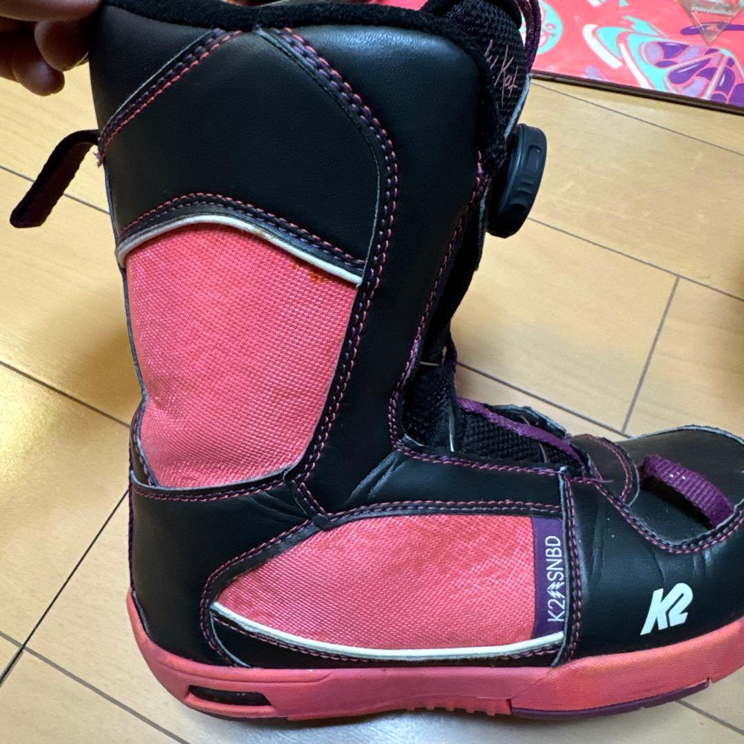 K2 Kaidi スノーボード ビンディング付き　ブーツセット