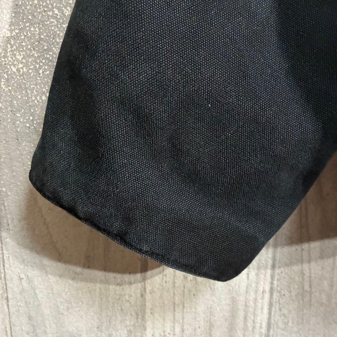 【最高デザイン】シュプリーム　バックロゴ　キャンバスワークジャケット　XL