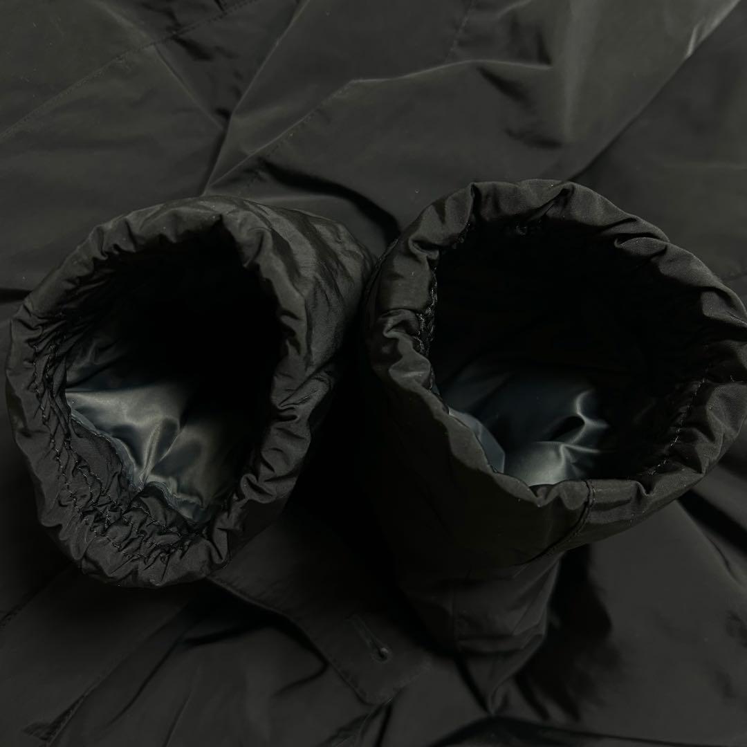 WOOLRICH ダウンコート　ラクーンファー付　ブラック　ダウンジャケット