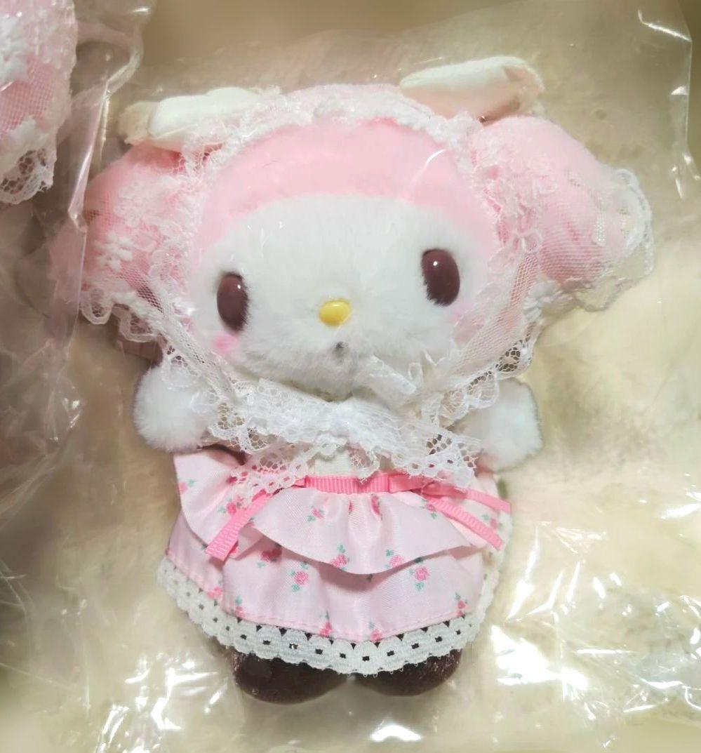 フォレストレース マイメロディ ぬいぐるみ マスコットホルダー 2点　サンリオ
